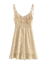 Robe courte fleurie Spencer